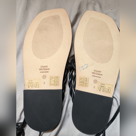 Stuart Weitzman lace up sandals - Picture 3 of 3